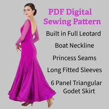 Load image into Gallery viewer, Dress Pattern 430
