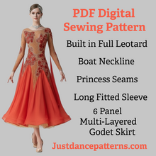 Load image into Gallery viewer, Dress Pattern 435