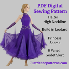 Load image into Gallery viewer, Dress Pattern 450