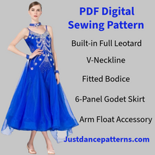 Load image into Gallery viewer, Dress Pattern 475